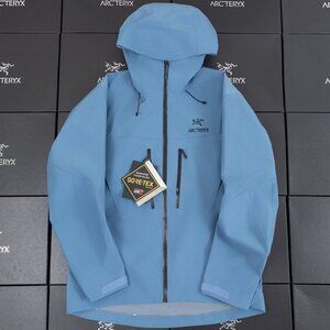 Men's ARCTERYX Aha Waterproof Hard Shell Hooded Jackets XXL